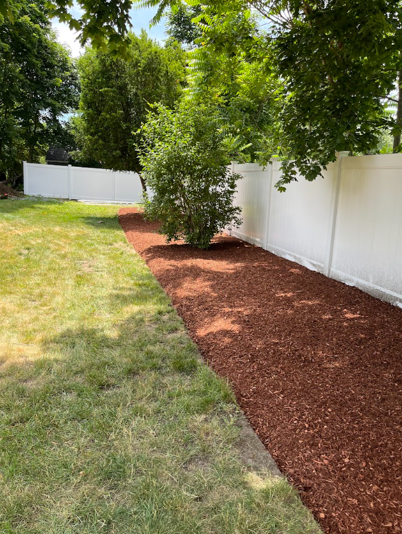 Mulch bed step 5