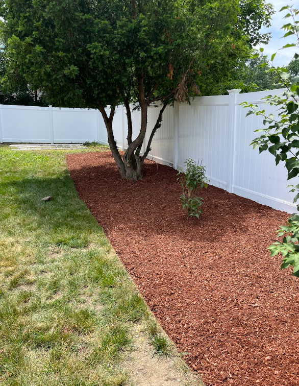 Mulch bed step 6
