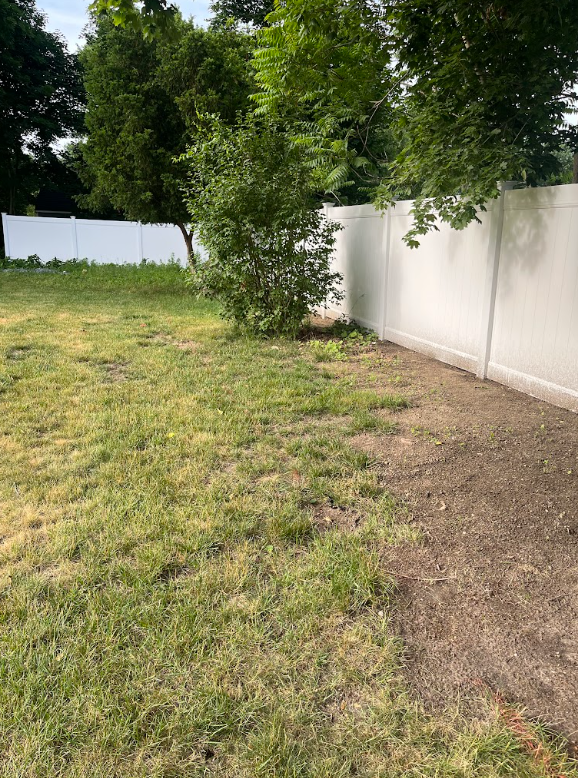 Mulch bed step 2